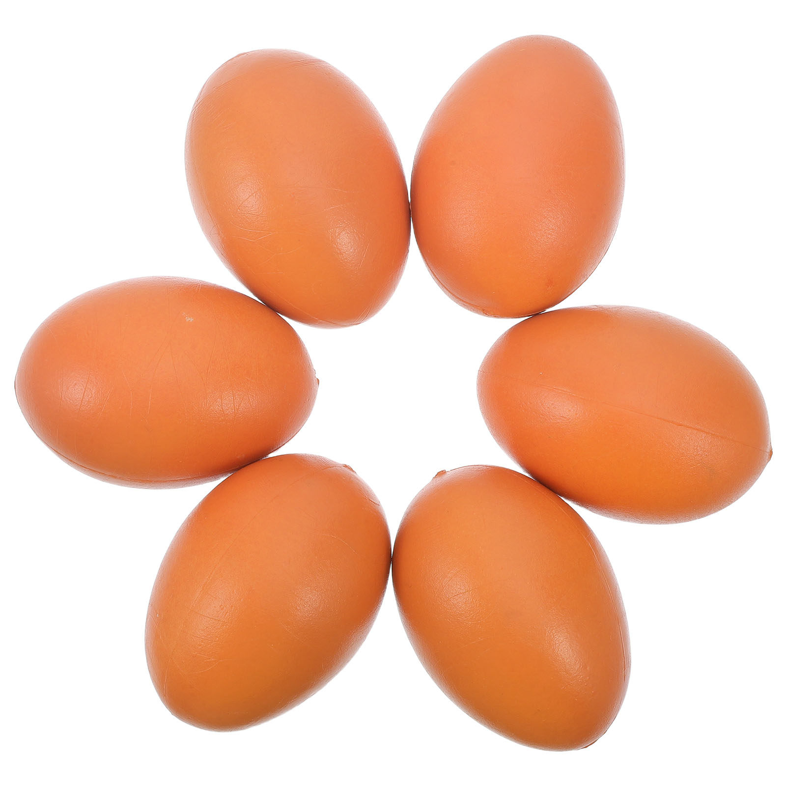 Easter Craft Embellishment Set - 6 Buah Telur Paskah Plastik yang