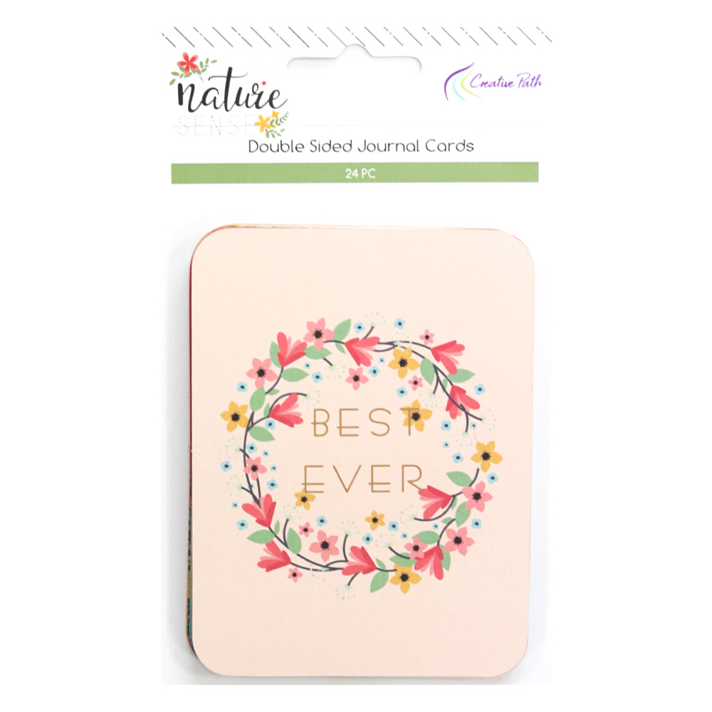 Kartu Jurnal Dua Sisi 24pcs Cr - Embellishments For Scrapbooking ulasan dan harga
