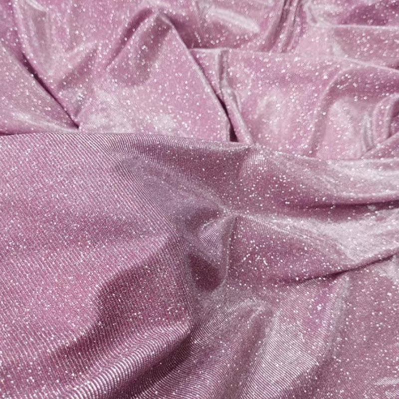 Berkilau cahaya bulan Glitter  - Sequin Fabric Panel ulasan dan harga