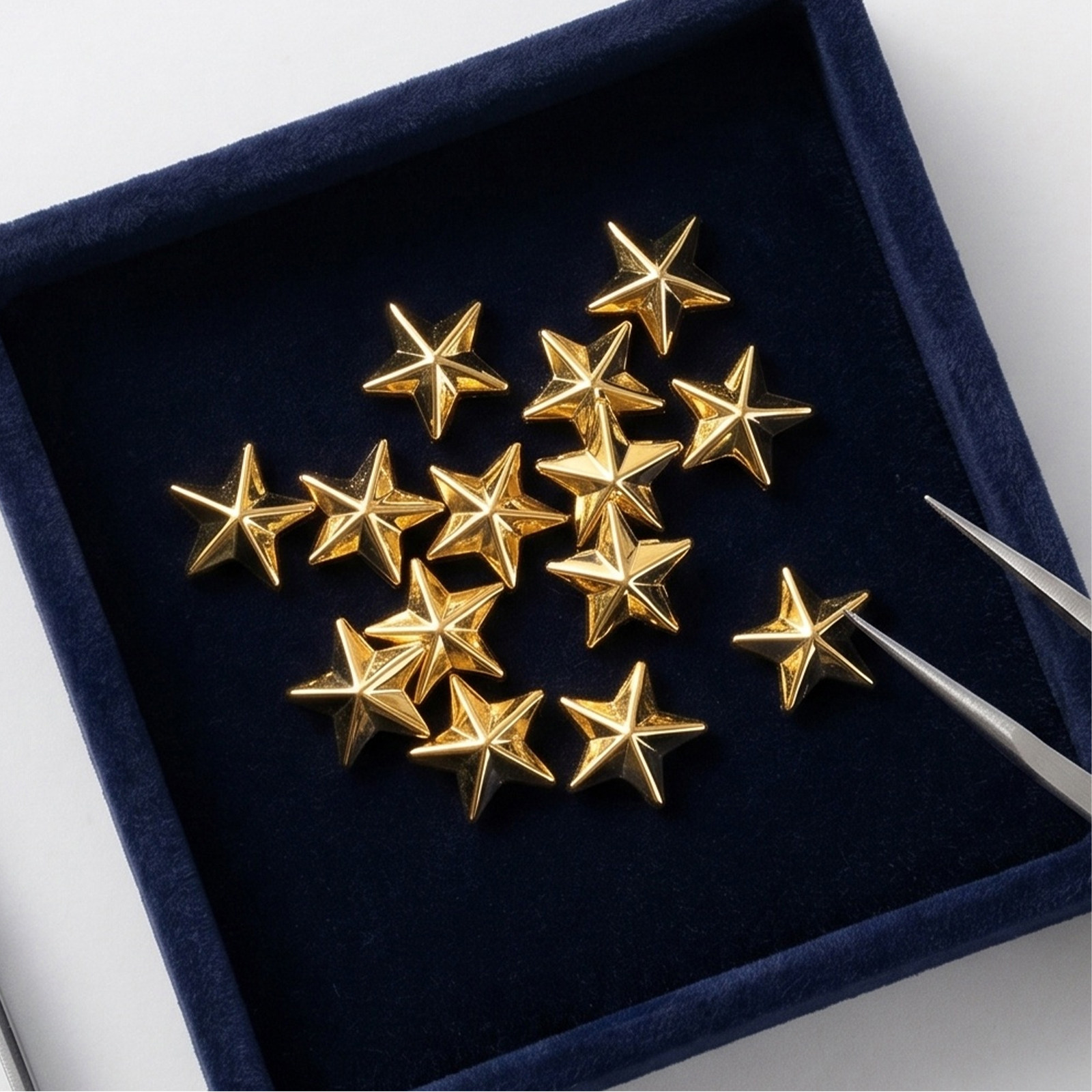 300 Buah Hiasan Bintang Akrili - Embellish Craft ulasan dan harga