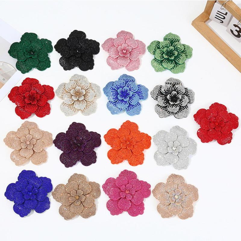 1 buah Patch Bunga Kamelia Tig - Embellish Craft ulasan dan harga