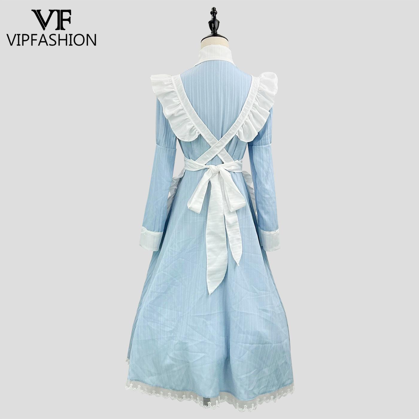 VIP FASHION Gaun Pembantu Vict - Embellish Knit ulasan dan harga