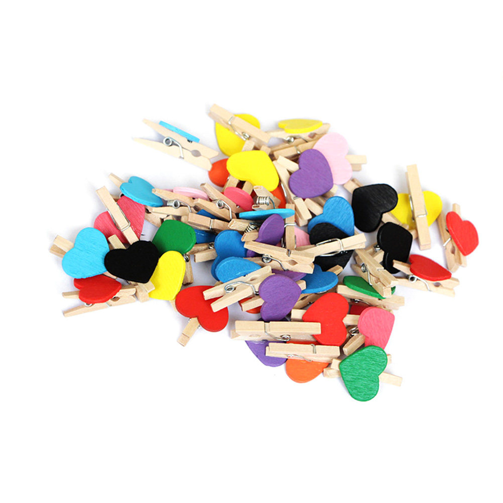 50Pcs Jepitan Kayu Mini Alami  - Embellish Craft ulasan dan harga