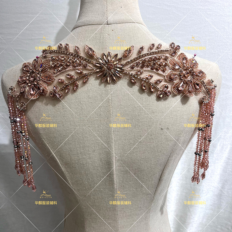 Hiasan Rumbai Manik-Manik Buat - Beaded Trim Fringe ulasan dan harga