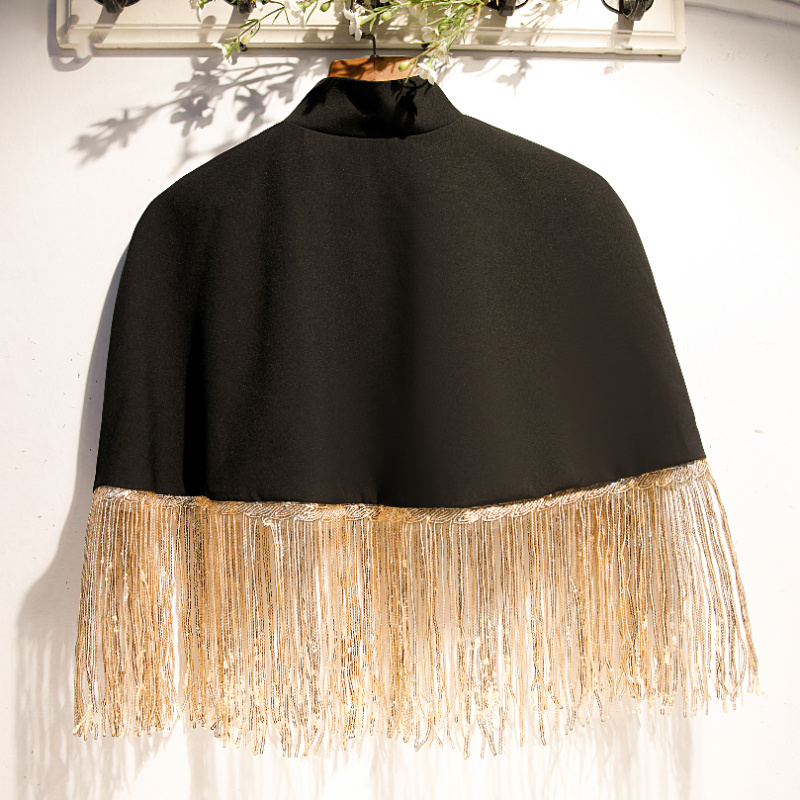 Wanita Musim Semi Musim Panas  - Tassel Fringe Trim ulasan dan harga