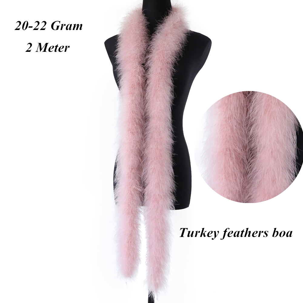 2M 22G 50G Bulu Kalkun Marabou - Feather Trim Marabou ulasan dan harga