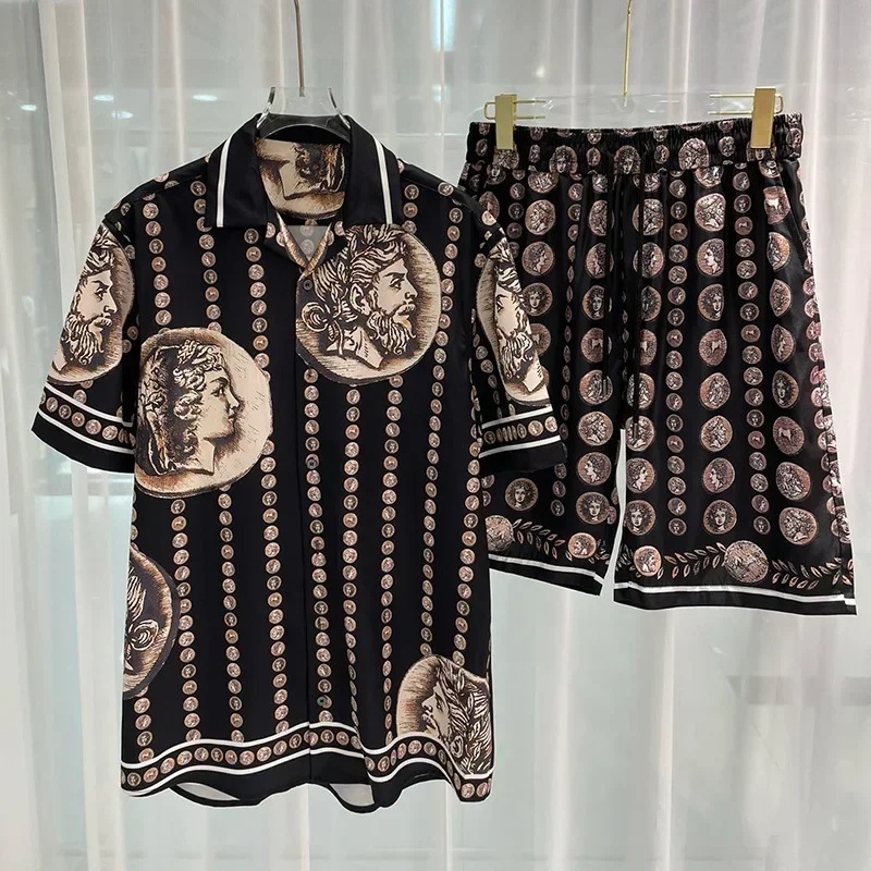 Setelan Kemeja Pria Royal Luxu - Embellish Knit ulasan dan harga